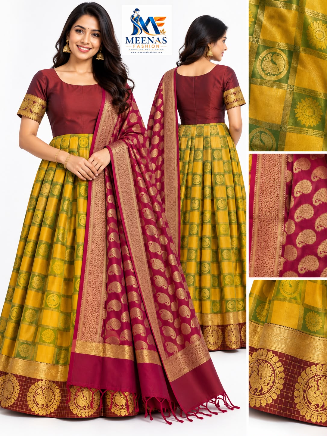Kanchi Silk Long frock
