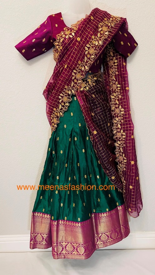 Half Sarees for Kids and Adults
